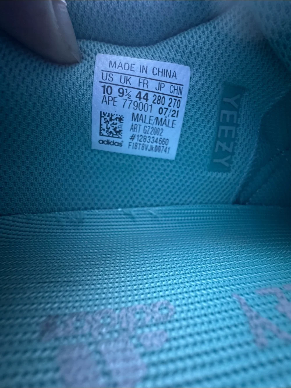 Adidas Yeezy Boost 700 Faded Azure